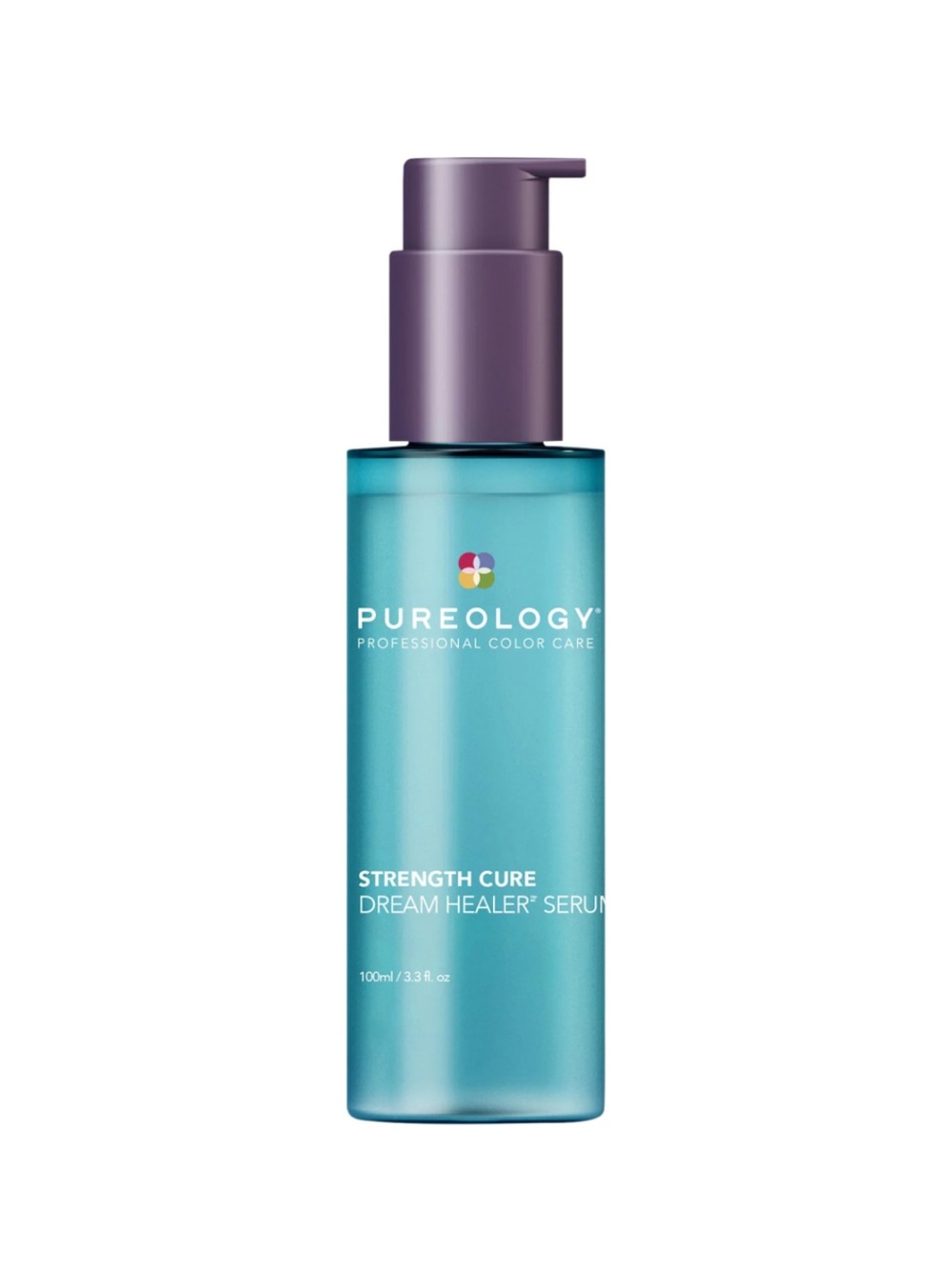 Pureology Strength Cure Dream Healer Serum – Teal & Purple Pump